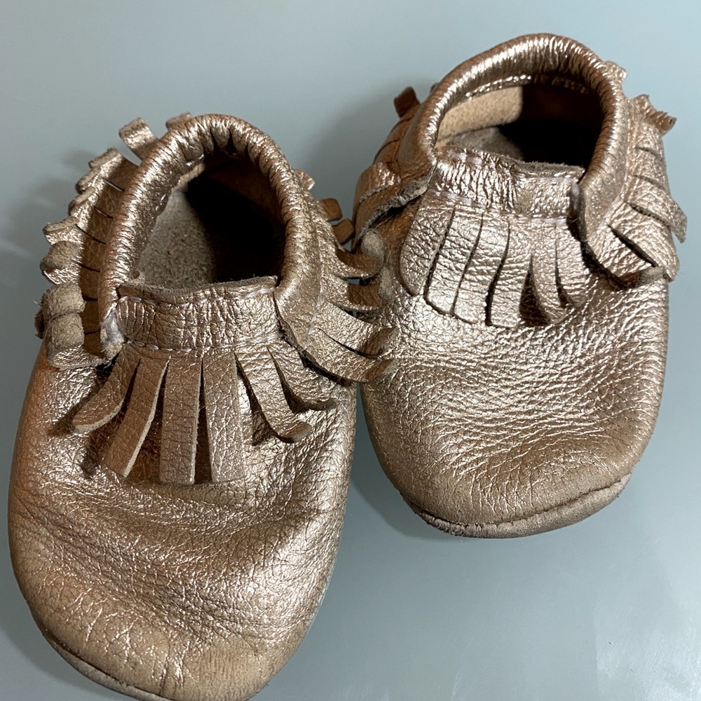 Mini Mocs classic gold 12-18m